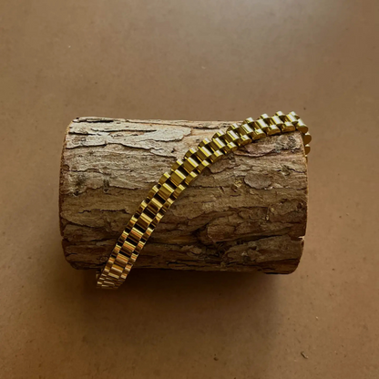 צמיד סטיל חוליות דק לגבר JBM1001 JETEM