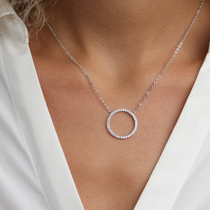 שרשרת כסף מעגל החיים