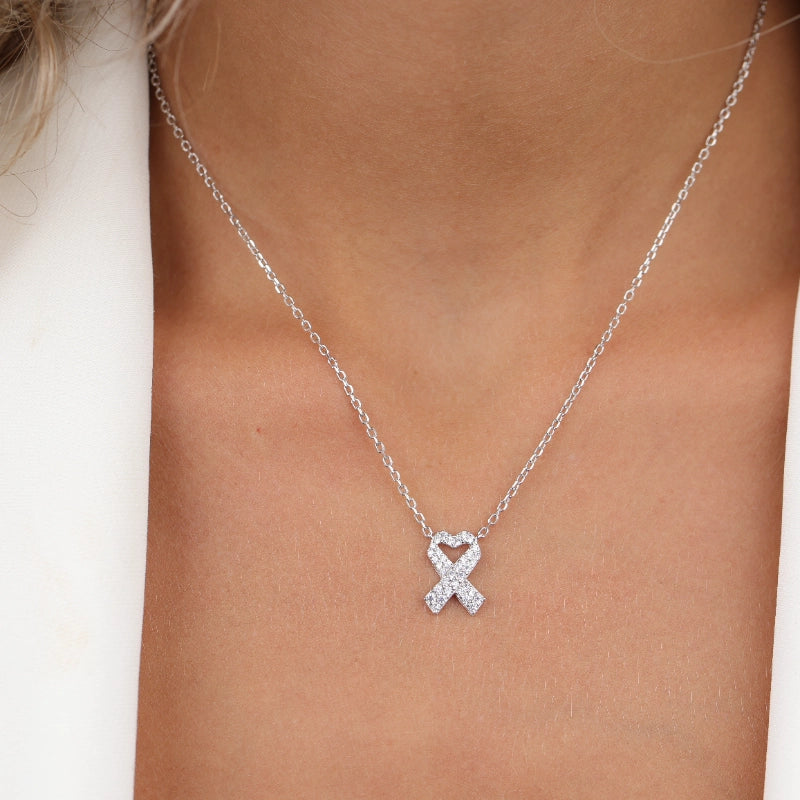 שרשרת כסף סמל החטופים משובץ