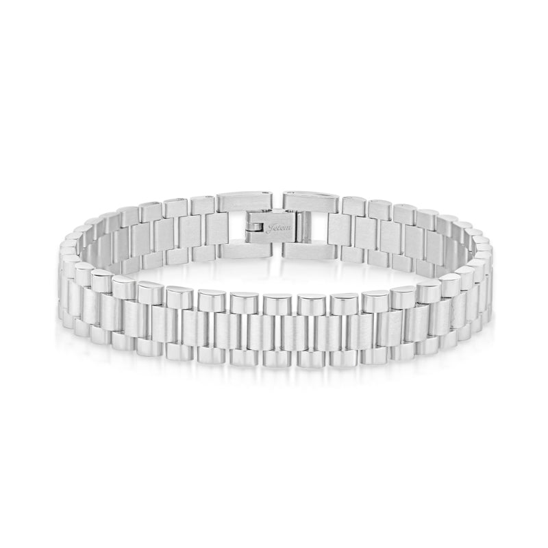 צמיד סטיל חוליות דק לגבר JBM1001 JETEM