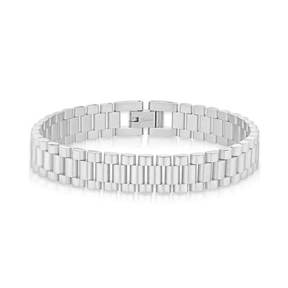 צמיד סטיל חוליות דק לגבר JBM1001 JETEM