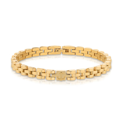 צמיד חוליות עם עוגן לגבר JBM1003 JETEM