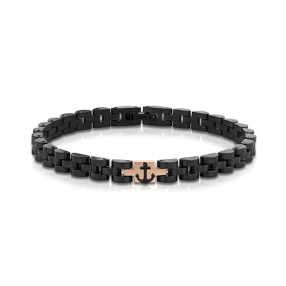 צמיד חוליות עם עוגן לגבר JBM1003 JETEM