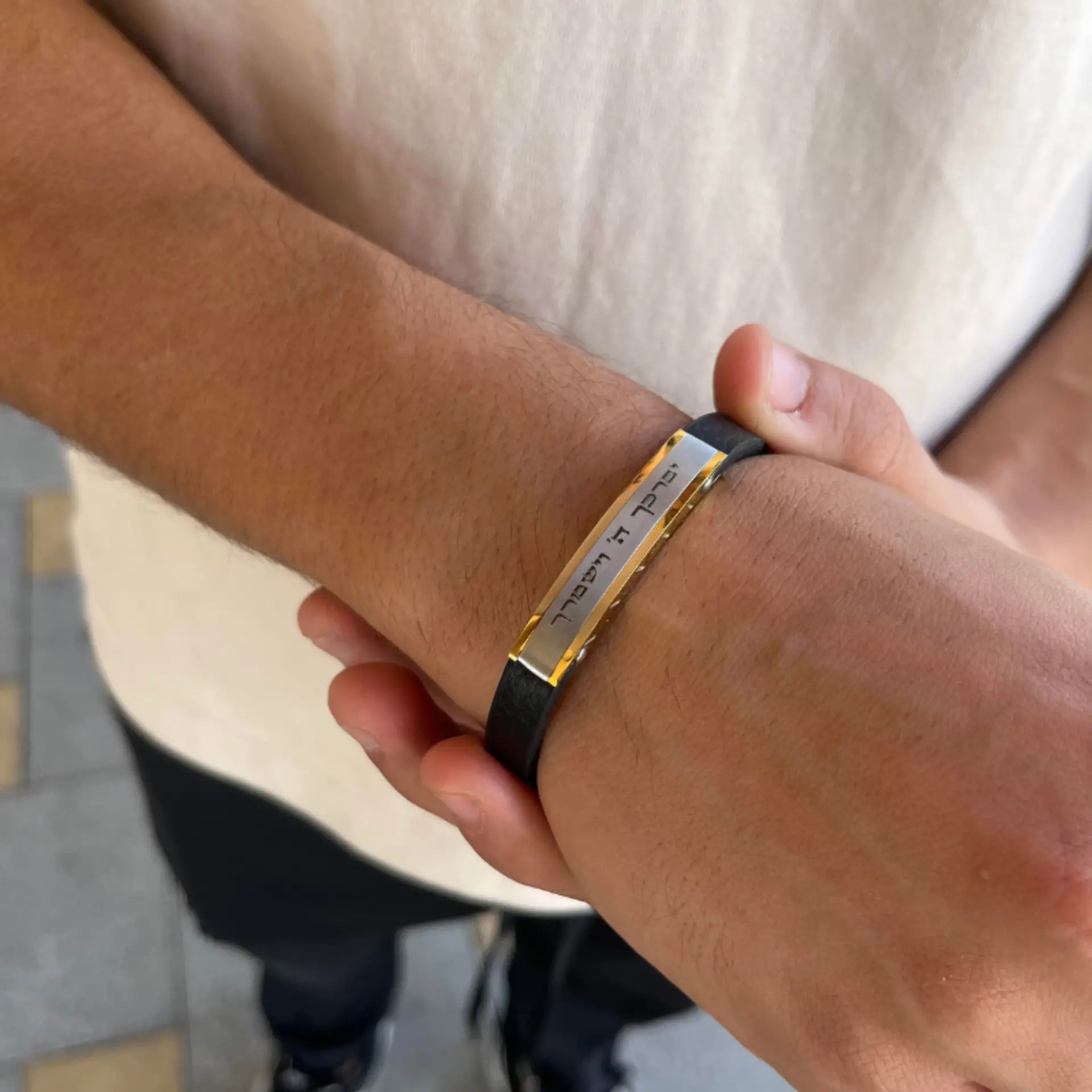 צמיד לגבר JBM1008  "LIAM" JETEM