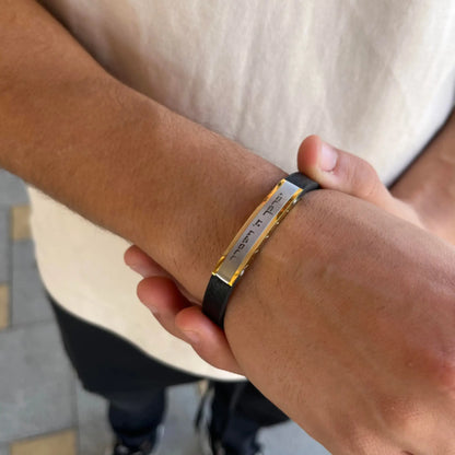 צמיד לגבר JBM1008  "LIAM" JETEM