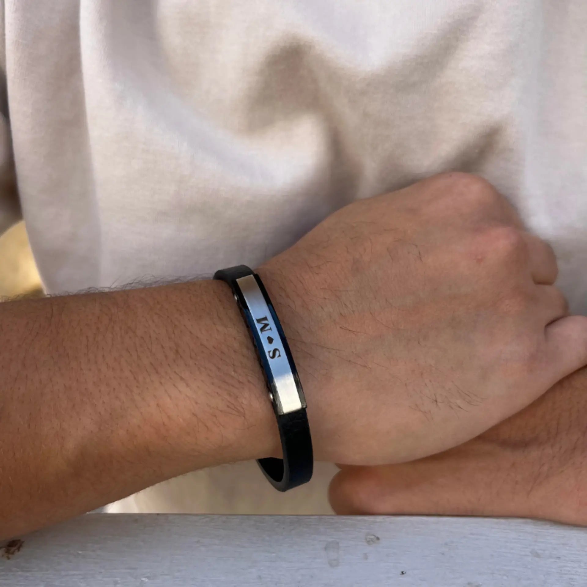 צמיד לגבר JBM1008  "LIAM" JETEM