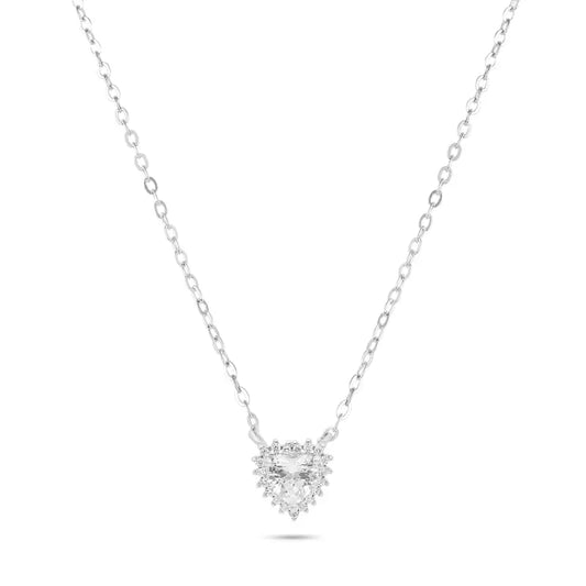 שרשרת כסף לב