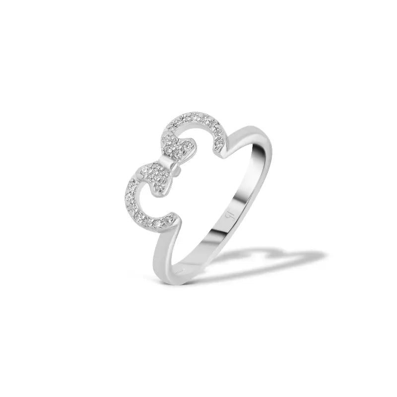 טבעת כסף מיני מאוס