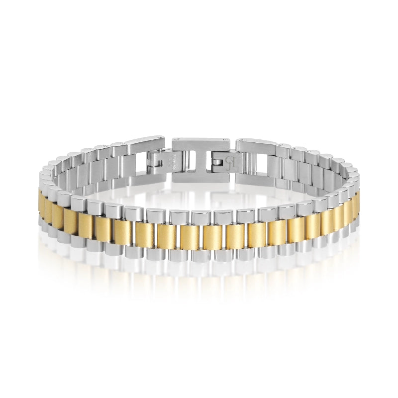 צמיד לגבר חוליות מסטיל מט מבריק