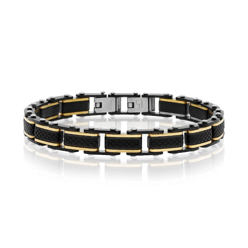 צמיד לגבר –  סטיל דגם SteelGrid