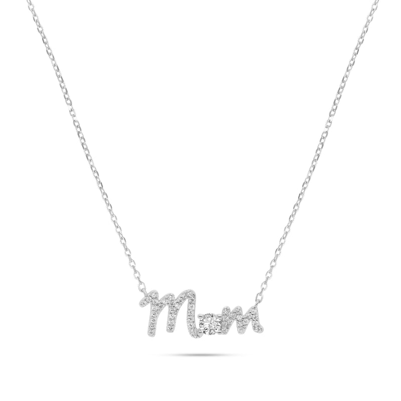 שרשרת כסף mom