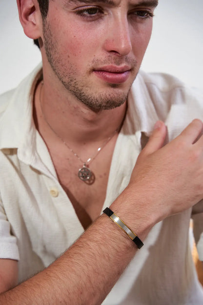 צמיד לגבר JBM1008  "LIAM" JETEM