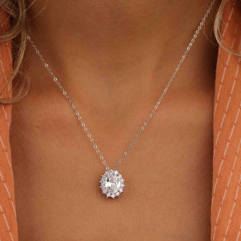 שרשרת כסף דיאנה