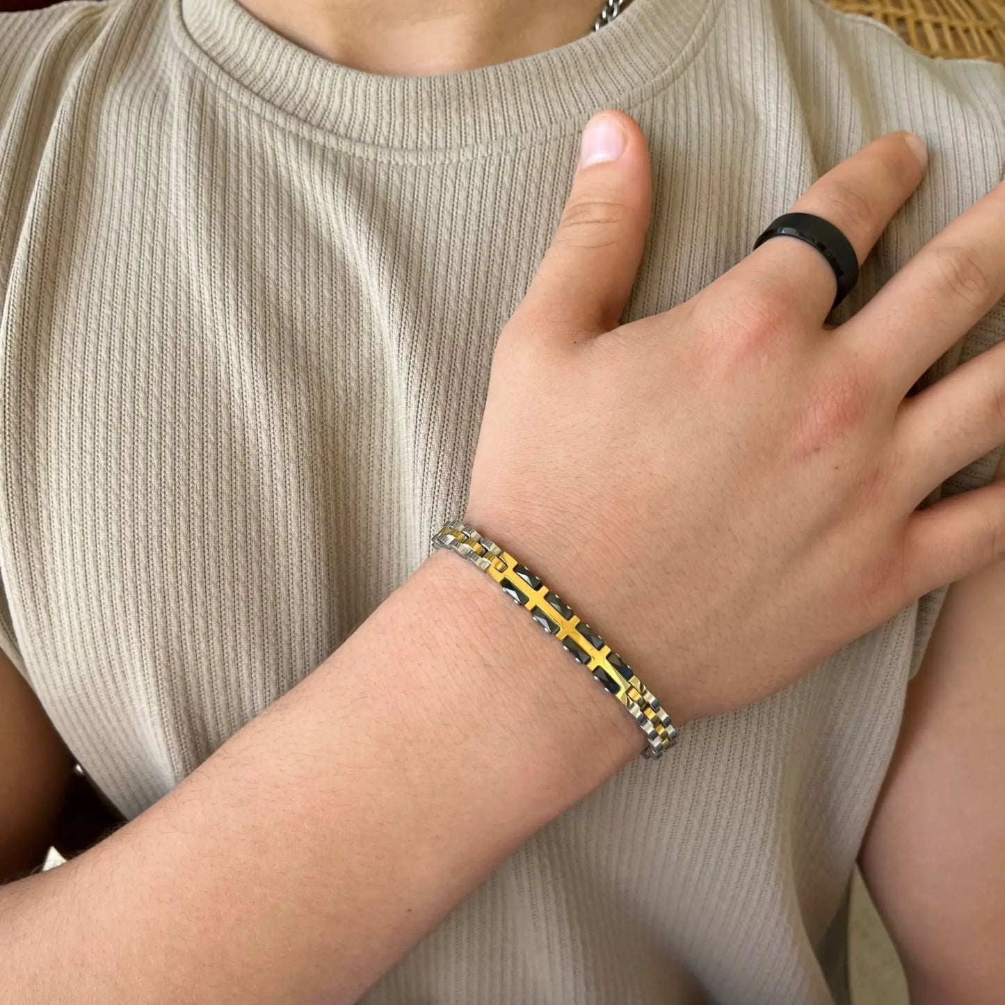 צמיד לגבר JBM1016 JETEM